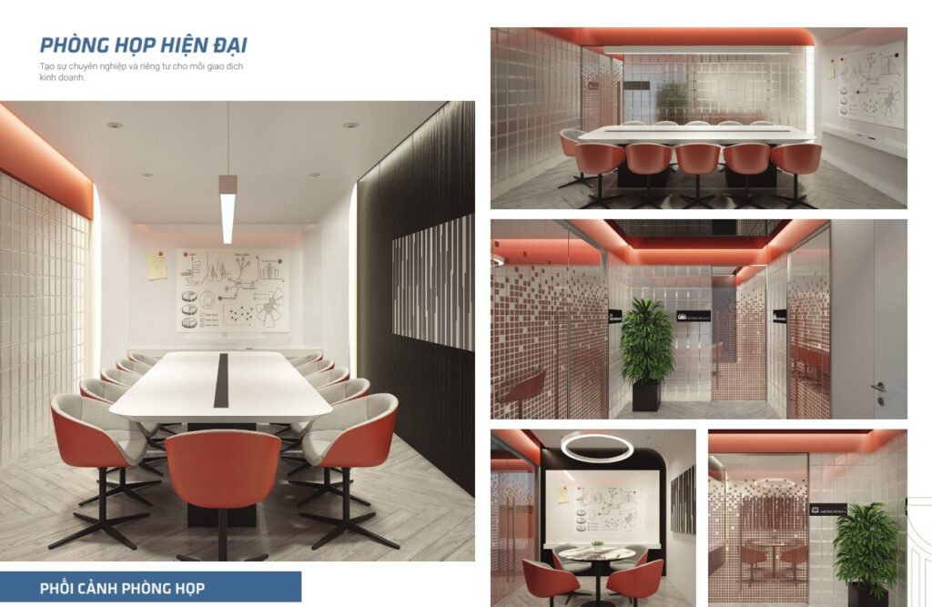 Phòng họp Officetel PICITY-SKY-PARK hiện đại
