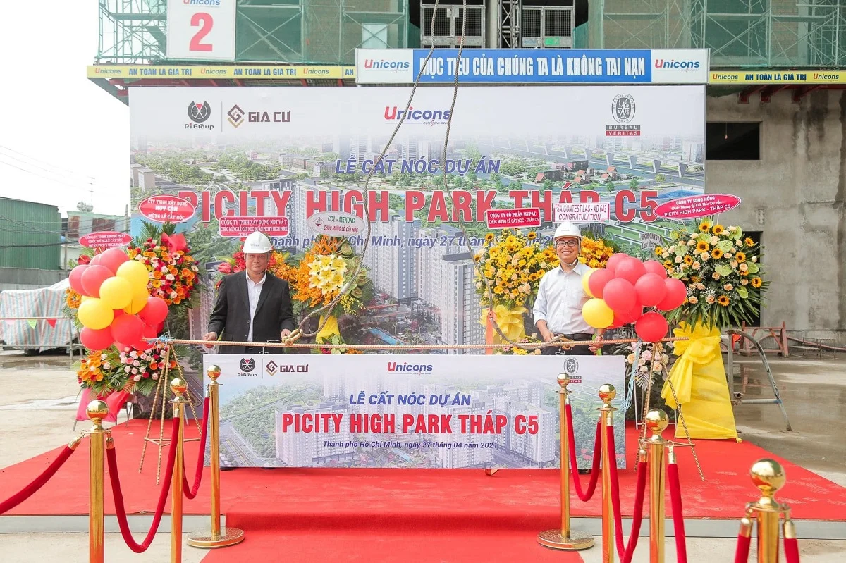 Le cat noc toa thap Park 5 can ho PiCity High Park 2 Le cat noc toa thap Park 5 can ho PiCity High Park 2