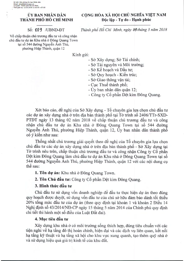 chap thuan chu truong dau tu khu nha o dong quang 01