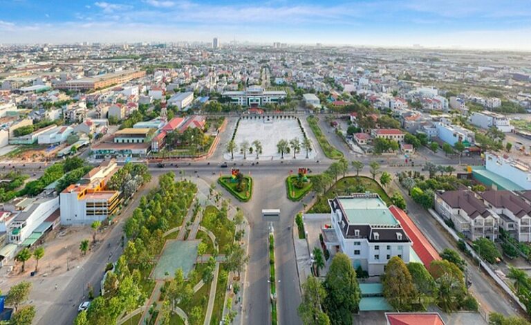 Trung tam hanh chinh thanh pho Di An Binh Duong