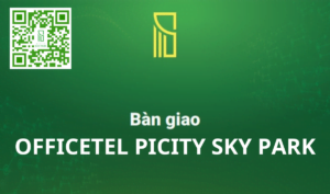 Vật liệu Bàn giao Officetel PICITY SKY PARK Bình Dương