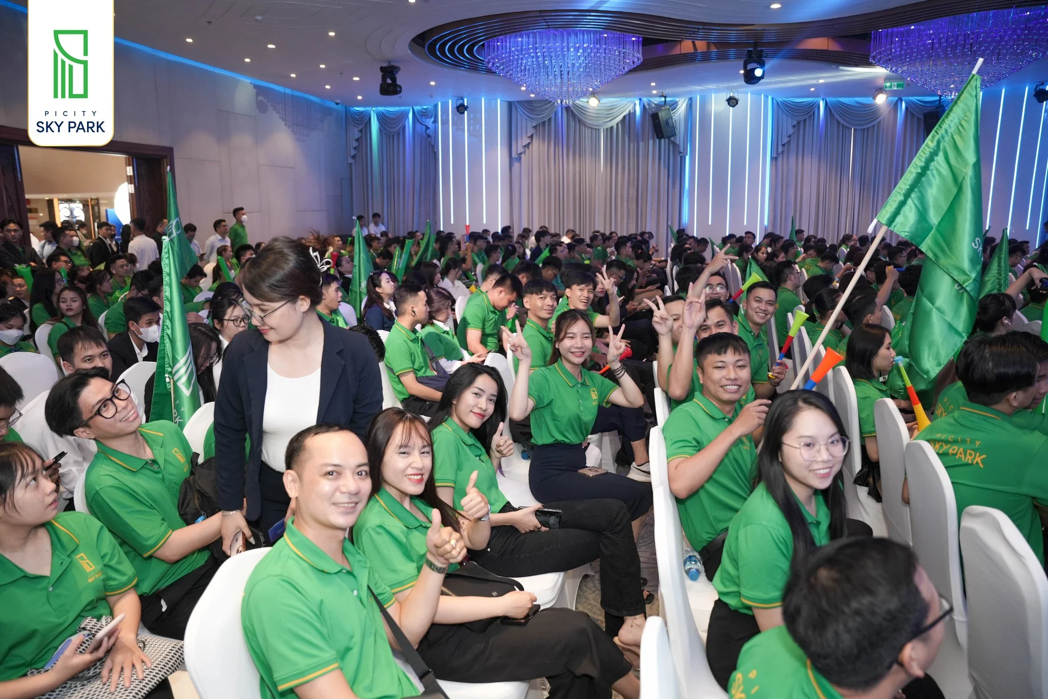 Hơn 700 chiến binh tham ra Lễ ra quân dự án Picity Sky Park giai đoạn 2 (2)