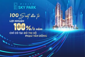 Lợi nhuận 100% sau 2 năm khi mua Picity Bình Dương