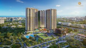 Phối cảnh tổng thể Dự án Setia Gardens Residences Thuận An Bình Dương