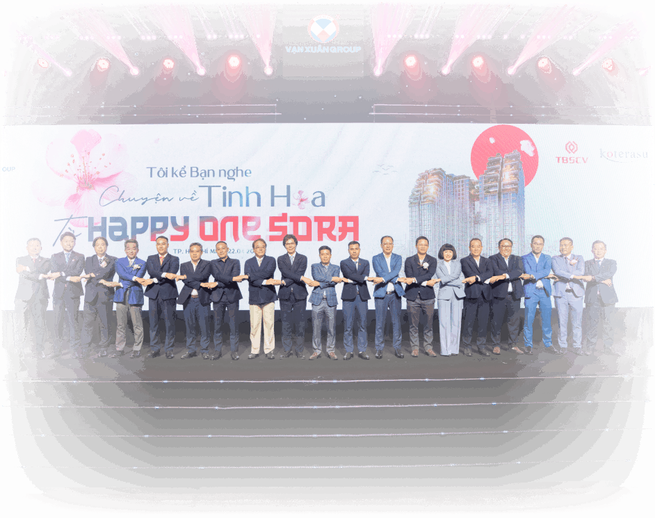Vạn Xuân Group ký kết cùng các đối tác chiến lược dự án happy one Sora Vạn Xuân Group ký kết cùng các đối tác chiến lược dự án happy one Sora