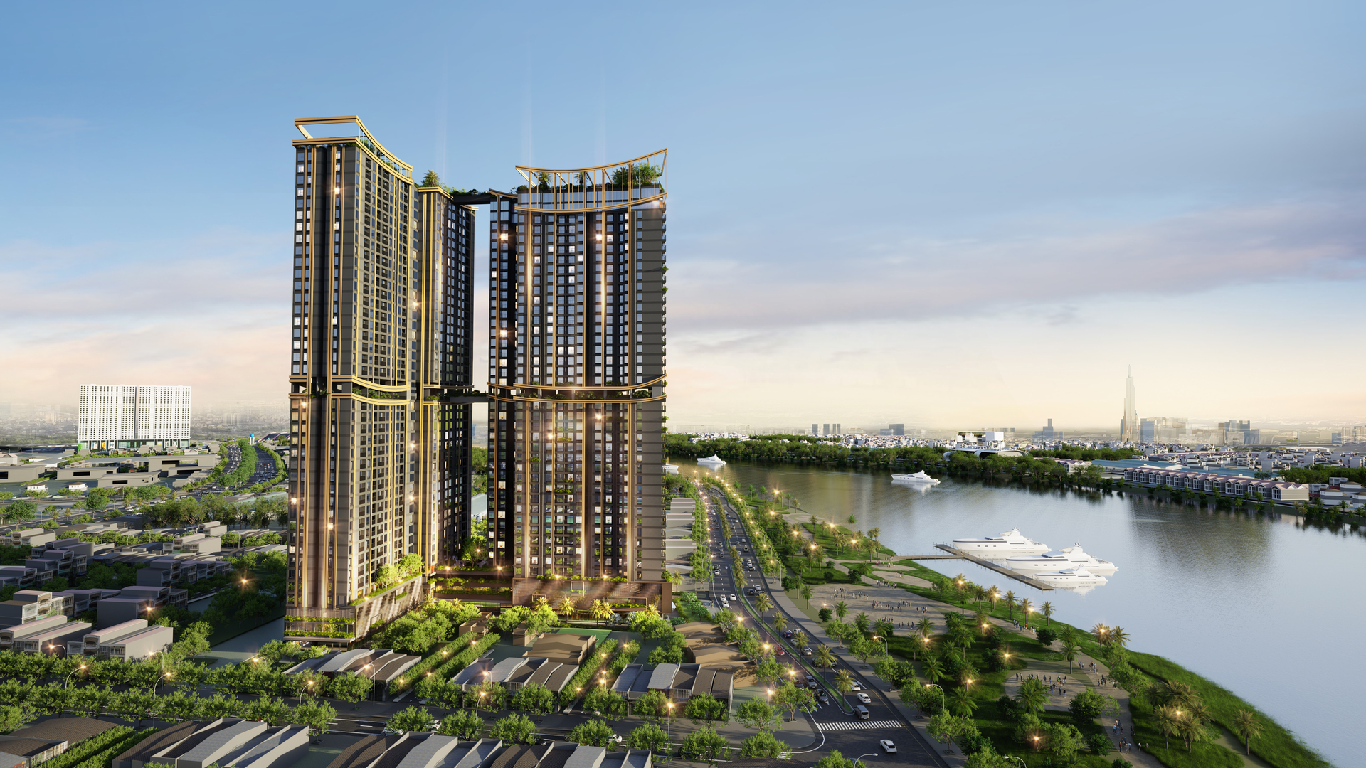Phối cảnh tổng thể căn hộ AT Riverside Phối cảnh tổng thể căn hộ AT Riverside