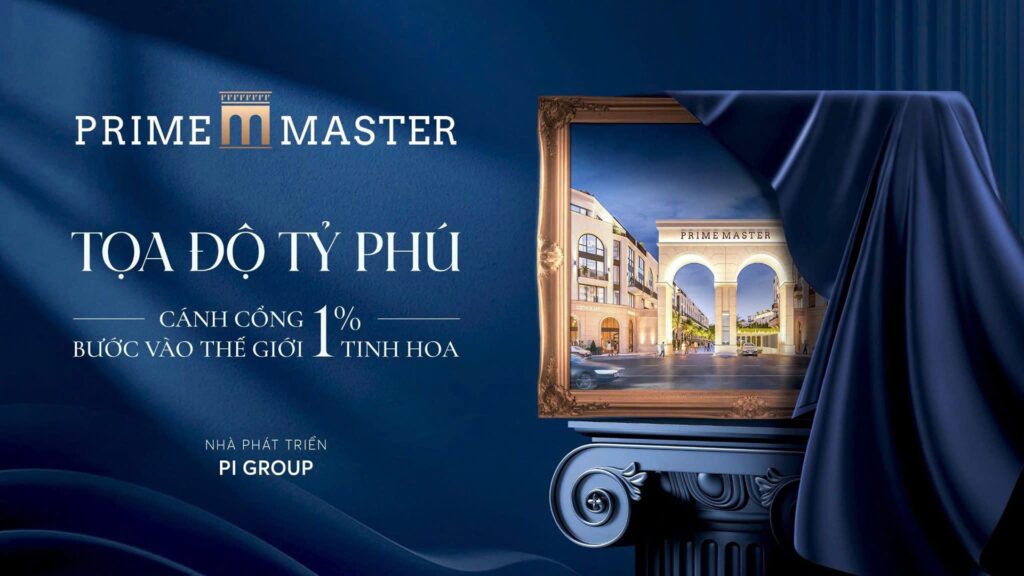 Phối cảnh nhà phố Prime Master by Pi Group