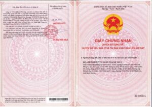 Sổ đất dự án Symlife