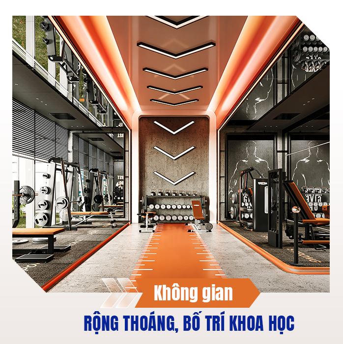 Không gian rộng thoáng Không gian rộng thoáng