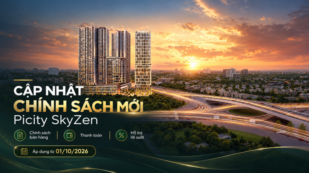 Chính sách bán hàng Picity SkyZen từ 01/10/2026